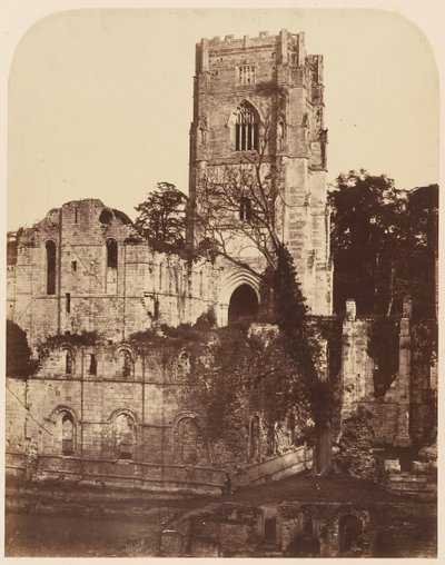 Fountains Abbey. The Church and Chapter House by Joseph Cundall