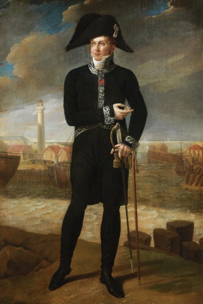Portrait of Bernard-François, marquis de Chauvelin by Joseph Denis Odevaere