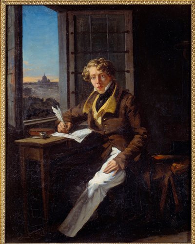 Portrait of the Composer Victor Rifus by Joseph Desire Court