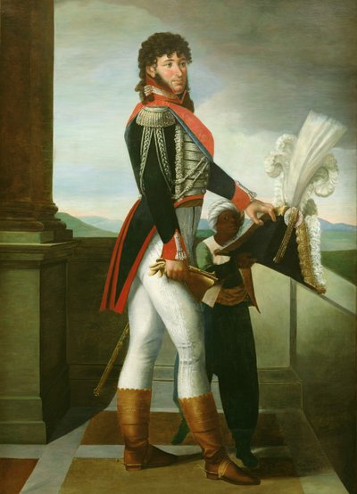Joachim Murat Wearing the Uniform of a Colonel of the Guard, 1813 by Joseph Dionysius Odevaere