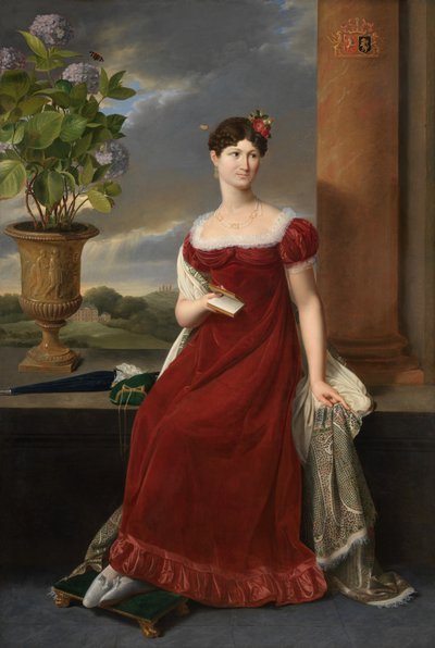 Portrait of Mary Lodge by Joseph Ducq