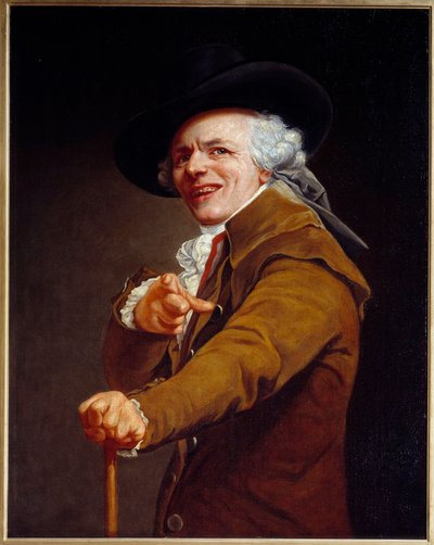 Self-Portrait of the Artist with a Mocking Face by Joseph Ducreux