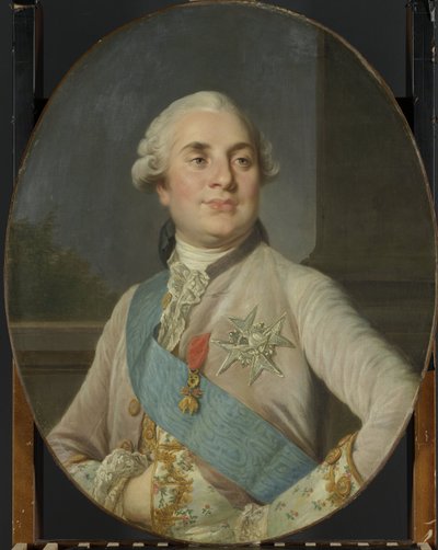 Portrait of Louis XVI, King of France by Joseph Duplessis (workshop of)