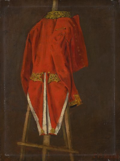 Study of a Coat Belonging to John, 11th Earl of Westmorland by Joseph Edgar Boehm