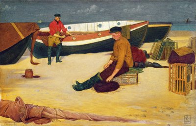 Cleaning the Lines by Joseph Edward Southall