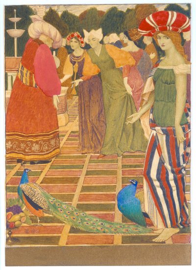 New Lamps for Old, 1900 by Joseph Edward Southall