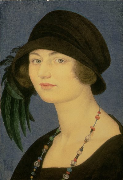 Portrait of Jocelyne Verney Gaskin by Joseph Edward Southall