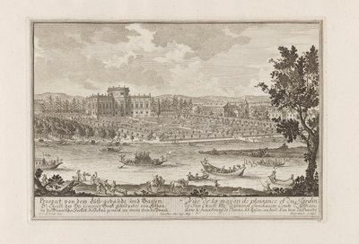 The Palais Althan in Vienna by Joseph Emanuel Fischer von Erlach