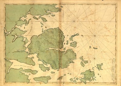 Coast of Hancock County, Maine by Joseph F. W. [Des Barres