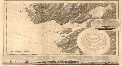 The Sea Coast of Nova Scotia by Joseph F. W. Des Barres