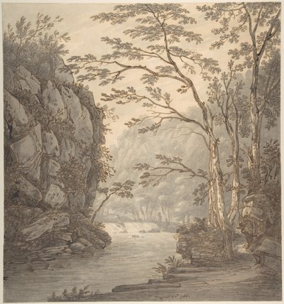 At Nunnery in Cumberland by Joseph Farington
