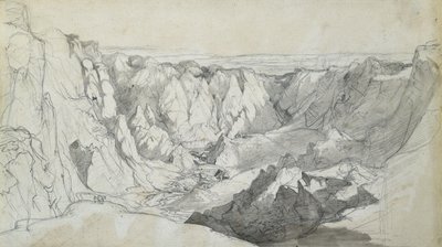 Carclase Tin Mine in Cornwall, c.1810 by Joseph Farington