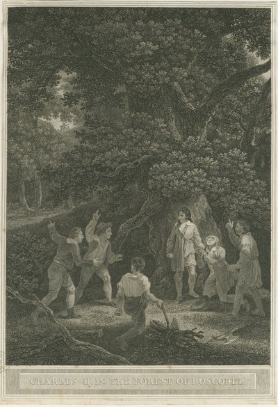 Boscobel - The Royal Oak by Joseph Farrington