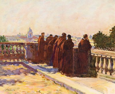 Rome: Au Pincio by Joseph Felix Bouchor