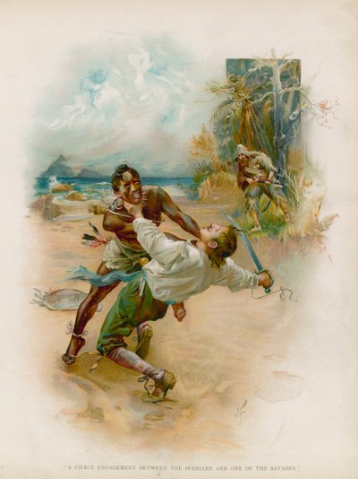 Illustration for Robinson Crusoe by Joseph Finnemore