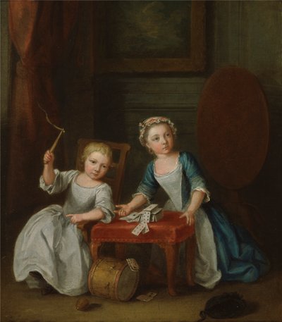 Children at Play, Probably the Artist