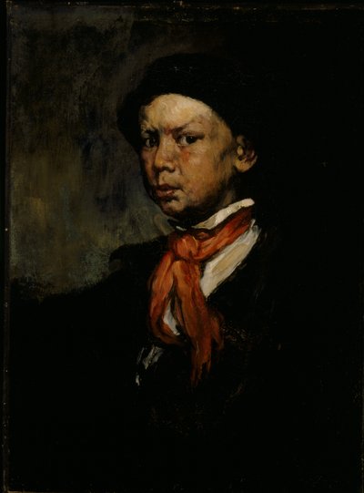 The Whistling Boy by Joseph Frank Currier
