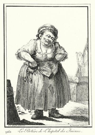 The Doorkeeper of the Hopital des Joieuses by Joseph Franz von (after) Goez