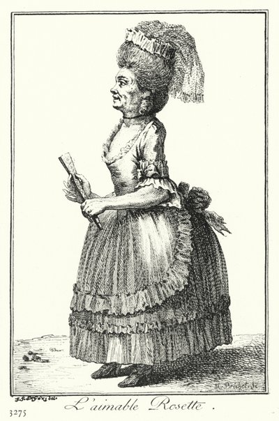 The Lovely Rosette by Joseph Franz von (after) Goez