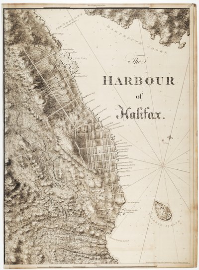The Harbour of Halifax by Joseph Frederick Wallet DesBarres