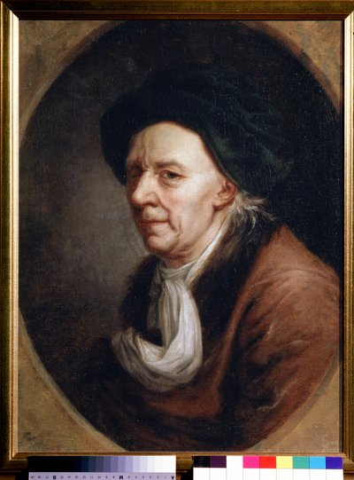 Portrait of Leonhard Euler by Joseph Friedrich August Darbes