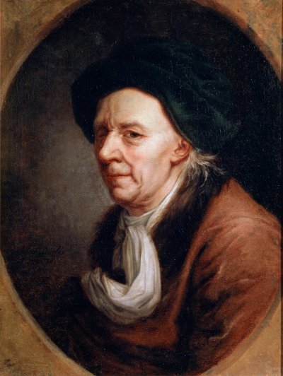 Portrait of the Mathematician Leonhard Euler by Joseph Friedrich August Darbes