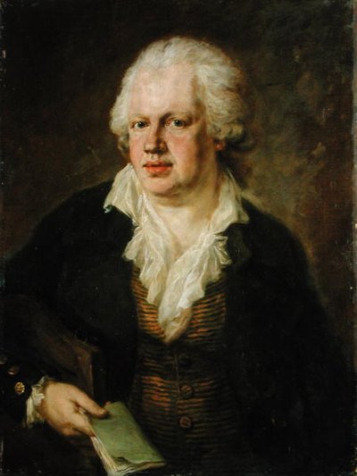 Portrait of the Poet Joseph Marius Von Babo (1756-1822) by Joseph Georg Edlinger