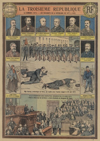 The French Third Republic: the Paris Commune (1871) and Presidents of the Republic by Joseph Girard