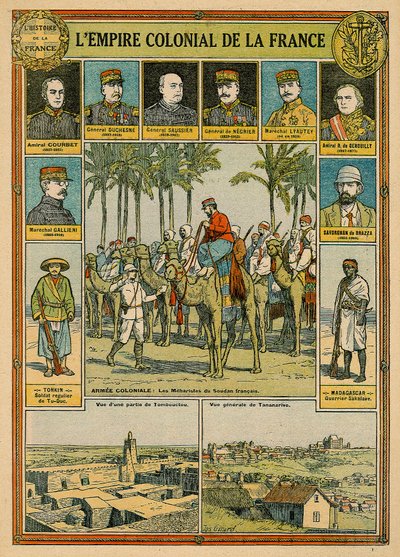The French colonial empire, late 19th - early 20th Century by Joseph Girard