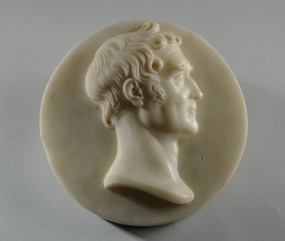 Medallion Portrait of Benjamin Gott by Joseph Gott
