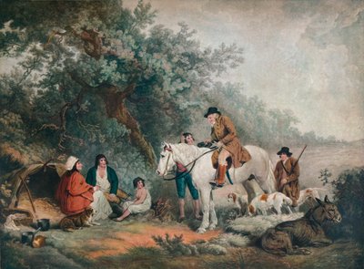 Morning or the Benevolent Sportsman, 1795, 1919 by Joseph Grozer