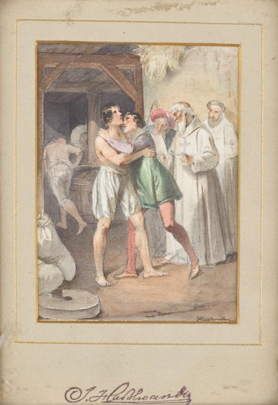 Ransom of Christian Prisoners by Representatives of the Trinitarian Order by Joseph Hasslwander
