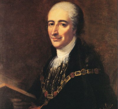 Portrait of Maximilian Joseph Count von Montgelas by Joseph Hauber after