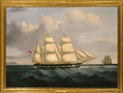 Bark Isis / Painting, 19th Century, by Joseph Heard by Joseph Heard