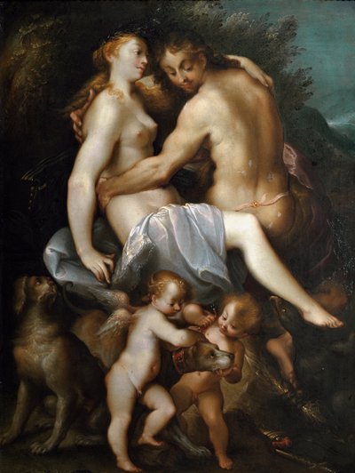 Adonis and Venus by Joseph Heintz