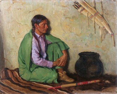 Hunting Son by Joseph Henry Sharp