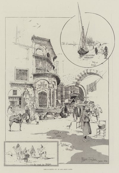 Life in Egypt, in and about Cairo by Joseph Holland Tringham