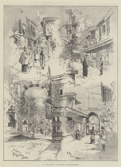 Scenes of The Orient at Olympia by Joseph Holland Tringham