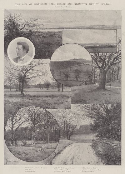 The Gift of Rivington Hall Estate and Rivington Pike to Bolton by Joseph Holland Tringham