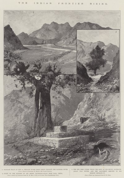 The Indian Frontier Rising by Joseph Holland Tringham