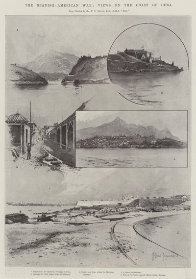 The Spanish-American War, Views on the Coast of Cuba by Joseph Holland Tringham