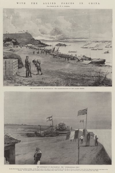 With the Allied Forces in China by Joseph Holland Tringham