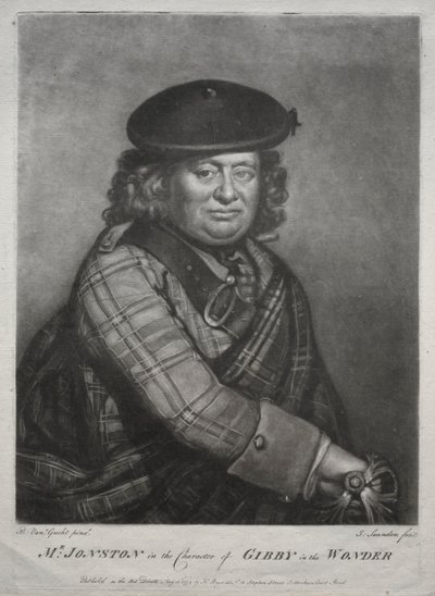 Alexander Jonston in the Character of Gibby in The Wonder by Joseph I Saunders