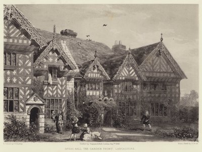 Speke Hall, The Garden Front, Lancashire by Joseph Josiah Dodd
