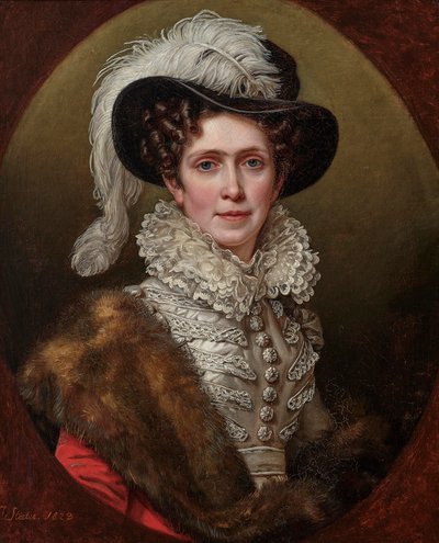 Caroline of Baden, Queen of Bavaria, 1823 by Joseph Carl Stieler