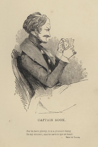 Kenny Meadows: Captain Rook by Joseph Kenny (after) Meadows