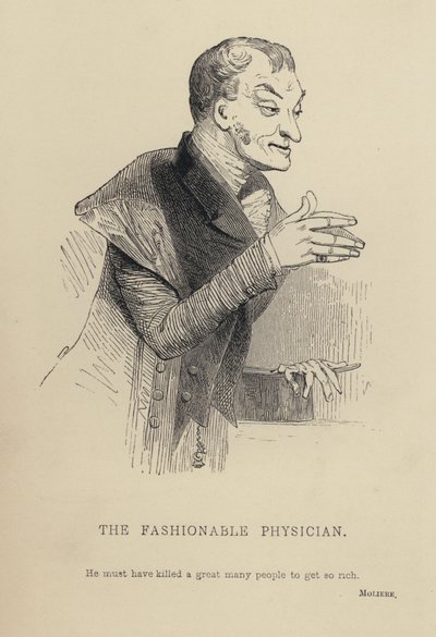 The Fashionable Physician by Joseph Kenny (after) Meadows