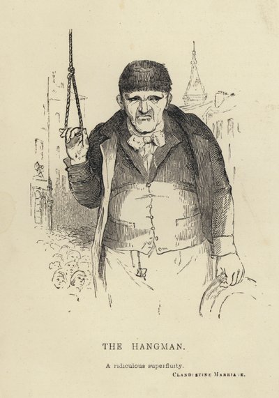 Kenny Meadows: The Hangman by Joseph Kenny (after) Meadows