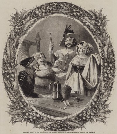 Christmas Sports in the Olden Time, the Servants