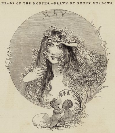 Heads of the Months by Joseph Kenny Meadows